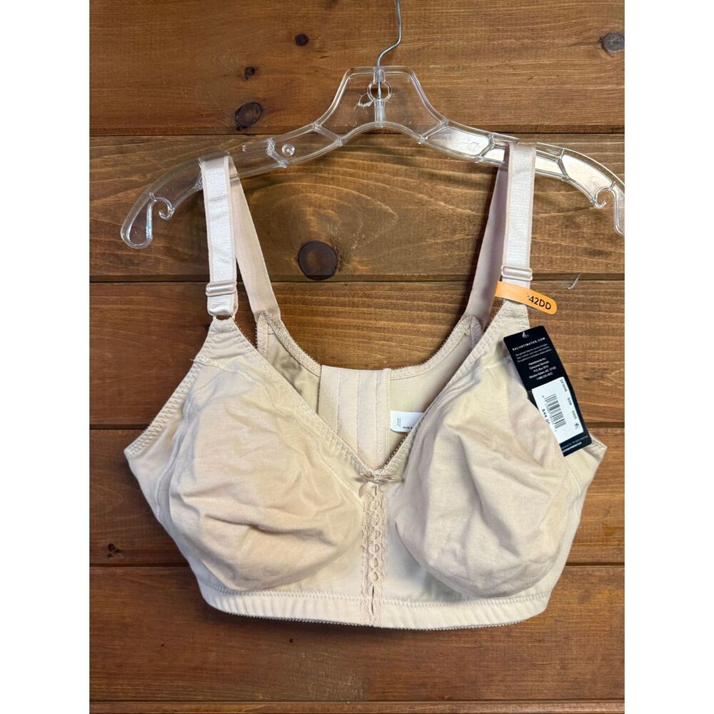 Bali Classic Support Bra Nude Sz 42DD No Wire/No padding NWT